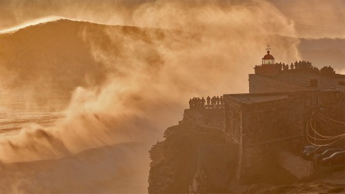 纳扎雷灯塔，葡萄牙 (© Richard A Lock/Getty Images)