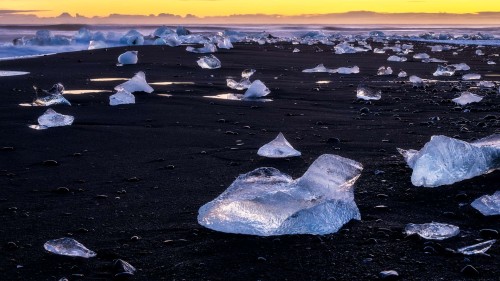 钻石冰沙滩，冰岛 (© Rachid Dahnoun/Tandem Stills + Motion)