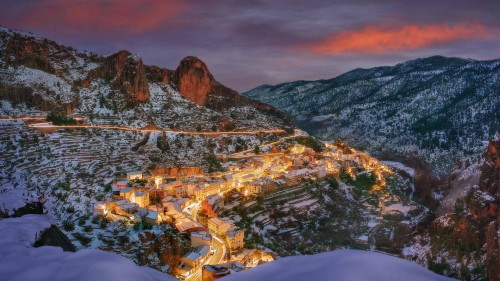 艾纳, 塞古拉山脉, 阿尔瓦塞特, 西班牙 (© Juan Maria Coy Vergara/Getty Images)